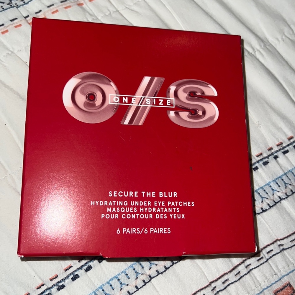 NIB!! One/Size Secure the Blur hydrating under eye patches